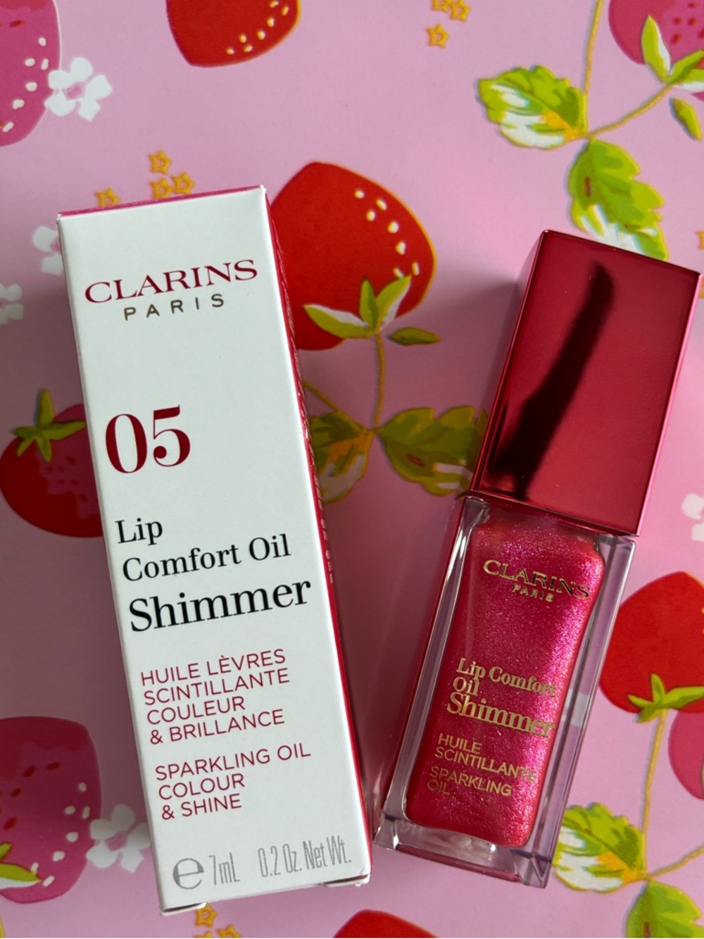 Clarins Lip Comfort Oil Shimmer